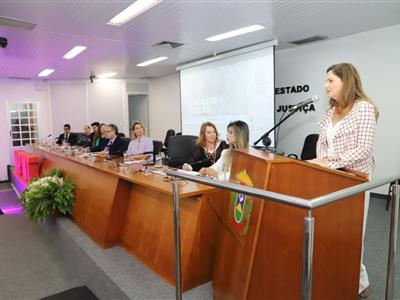 Foto da Notícia: Gisela Cardoso participa de Seminário do Ministério Público