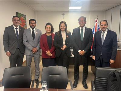 Foto da Notícia: OAB-MT e CFOAB se reúnem com o Corregedor Nacional de Justiça no CNJ