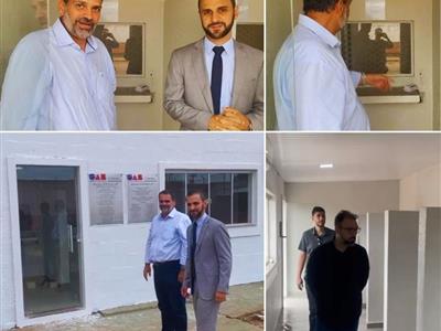 Notícia destaque: OAB-MT faz inspeção na Mata Grande e, após atuação institucional, verifica melhorias nos parlatórios