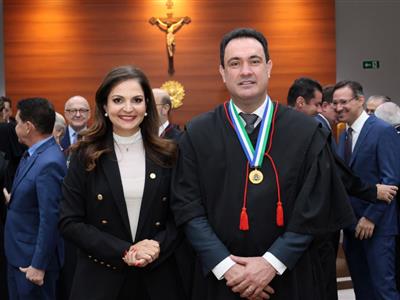 Foto da Notícia: Gisela Cardoso deseja êxito a Ricardo Almeida e defende avanços na paridade de gênero