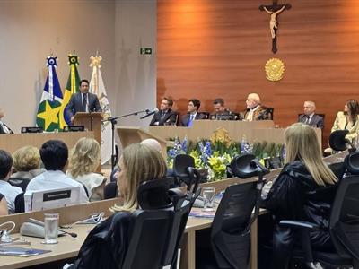 Foto da Notícia: OAB-MT participa da posse da nova diretoria do TJMT